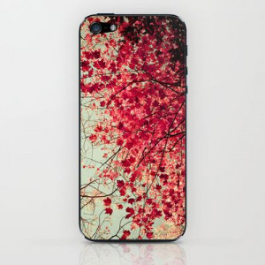 Autumn Inkblot iPhone & iPod Skin by Olivia Joy StClaire - $15.00