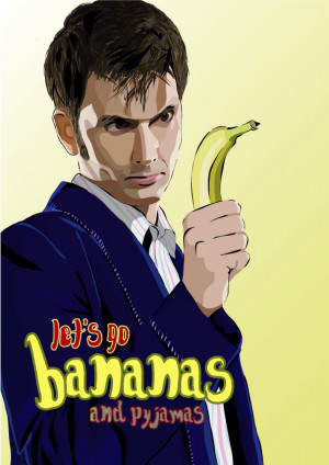 Doctor Who: Let's go BANANAS by jagwriter78