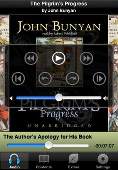 The Pilgrim's Progress ~ by John Bunyan [iPhone App Audio Book] More