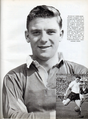 In the January 1958 edition of Charles Buchan’s Football Monthly ...