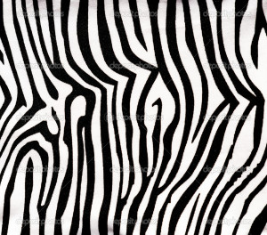 Zebra Print Background For