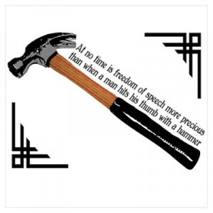 Hammer Quote Poster