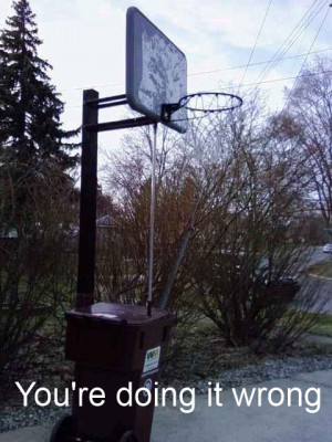 ghetto basketball hoop