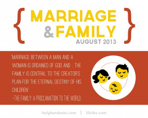 August: Marriage & Family