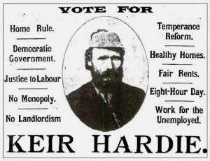 Vote For Keir Hardie – Labour Party Values