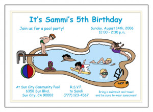 Download Pool Party Invitation Wording on Original Size Above (475 ...