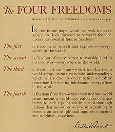 human freedoms. FREEDOM OF SPEECH and expression. . . .FREEDOM ...