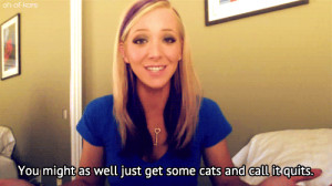 And now it's time to take some advice from Jenna Marbles.