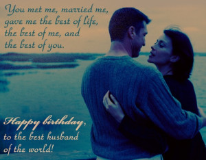 Happy Birthday Love Quotes for Husband