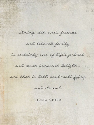one's friends and beloved family is certainly one of life's primal ...