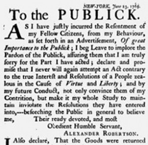 Quartering Act Of 1765 Colonists Reaction Robertsontothepublic1.jpg
