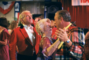 Ted Knight, Lois Kibbee, and Rodney Dangerfield