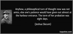 More Joshua Slocum Quotes