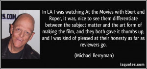More Michael Berryman Quotes