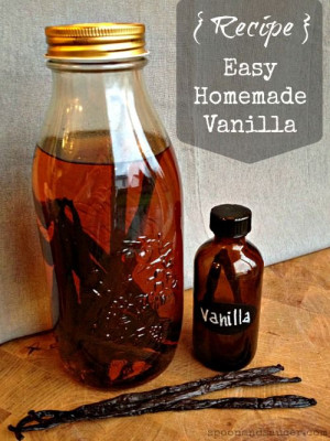 Source: http://www.spoonandsaucer.com/easy-homemade-vanilla-extract/