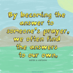 Becoming the Answer