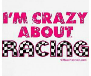 Yes I am dirt track racing!