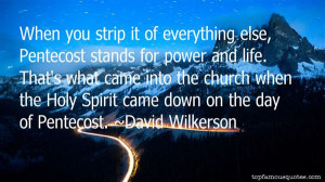 Top Quotes About The Day Of Pentecost