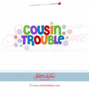 Cousins Sayings 5633 sayings : cousin trouble