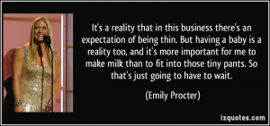 More Emily Procter Quotes