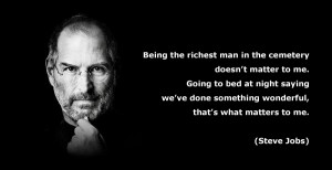 Quote #1 – Steve Jobs