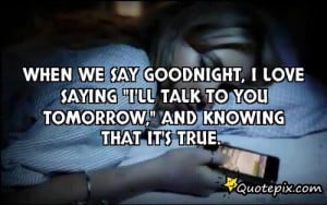 Good Night Quotes for Your Guy