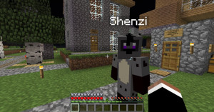 Shenzi the Hyena on my Minecraft Server by YalociYena