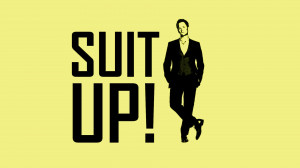 ... TV Series » Suit Up Quotes Of How I Met Your Mother TV Show Wallpaper