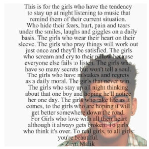 Love this quote by Zayn Malik