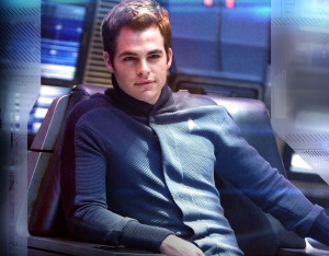 Star Trek: (New) Enterprise captain portrayed by Chris Pine.