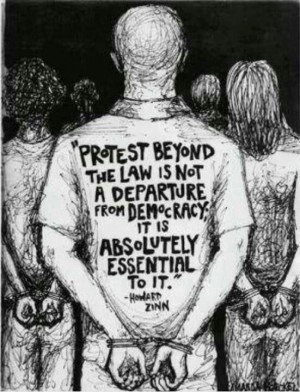 Howard Zinn Quotes: Protest