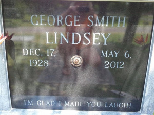 Grave Marker- George Lindsey, (Goober Pyle) American actor George ...