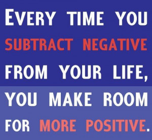 Every Time You Subtract Negative
