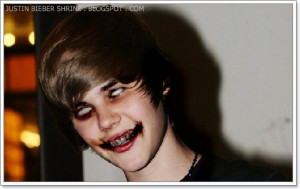 Scary Psycho Justin Bieber