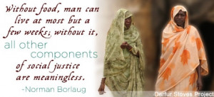 Human Rights - Quotes on Hunger - Norman Borlaug - human-rights Photo