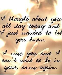 Military Spouse | missing you quotes for him | telling him/her how ...