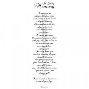 Loving Memory Our Little Angel