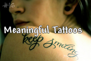 meaningful tattoos | Tumblr