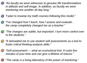 What Staff, Coaches, Mentors, and Instructors Say