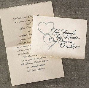 two friends two hearts wedding invitation order this invitation