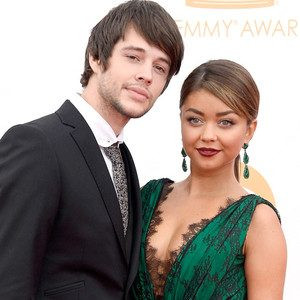 Matt Prokop, Sarah Hyland, Emmy Awards, 2013