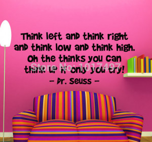 Ebay-hot-Multiple-color-dr-seuss-wall-decal-quote-dr-seuss-wall ...