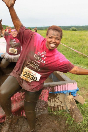 Keep calm and get muddy. #godirtygirl