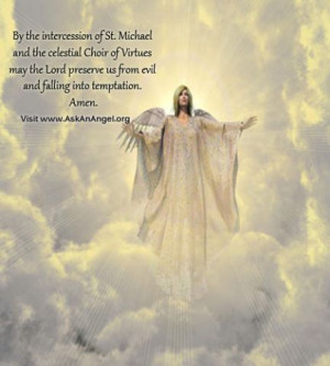 ... from evil and falling into temptation. Amen. Visit www.AskAnAngel.org