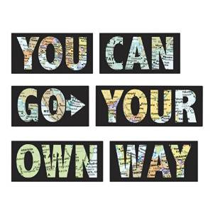 Wall Pops WPE1212 Go Your Own Way Quote Decal - - Amazon.com