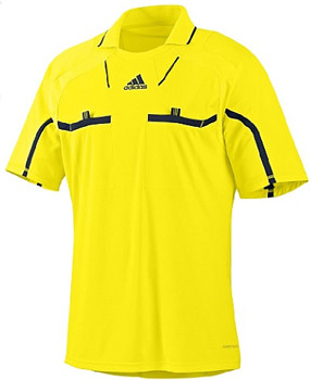 ... Adidas Referee แขนสั้น สีเหลือง