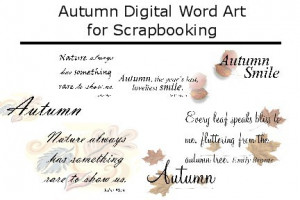 Cousin Sayings Scrapbooking Autumn quotes