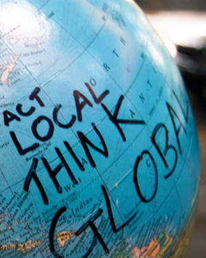 dicas para pensar global e agir local: