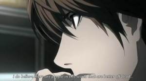 ... this image include: light yagami, death note, quote, kira and people