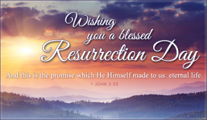 blessed resurrection day ecard send free personalized easter cards ...